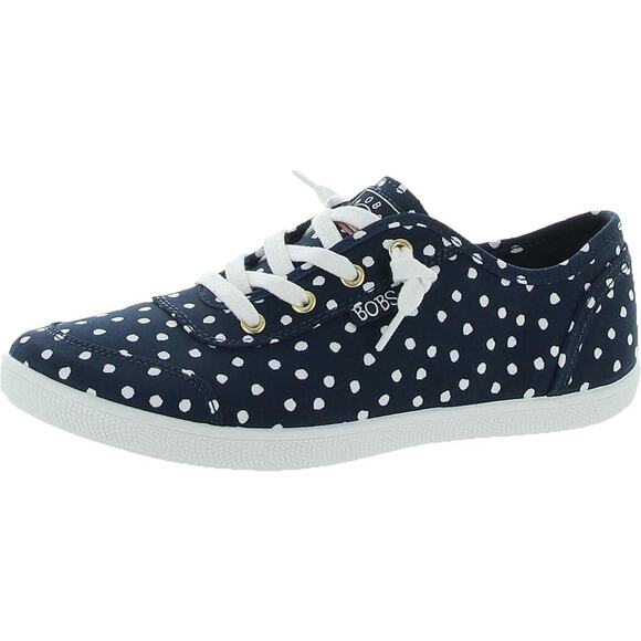 Skechers Shoes - Skechers BOBS B Cute "Dot Dot Dot" Women’s Canvas Sneakers Size 9